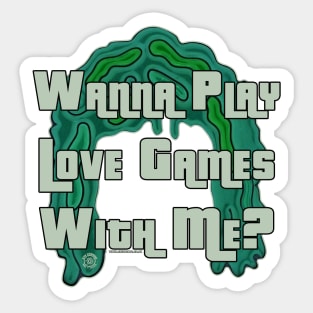 Eye Voodoo Old Gregg Love Games mk1 Sticker